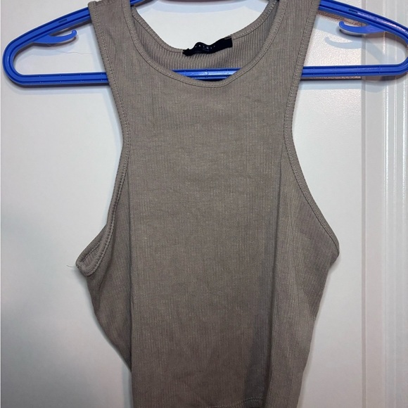Tops - Taupe Women's Sleeveless Top